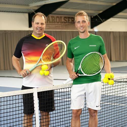 Timo Goebel und Martin Kares als Trainer